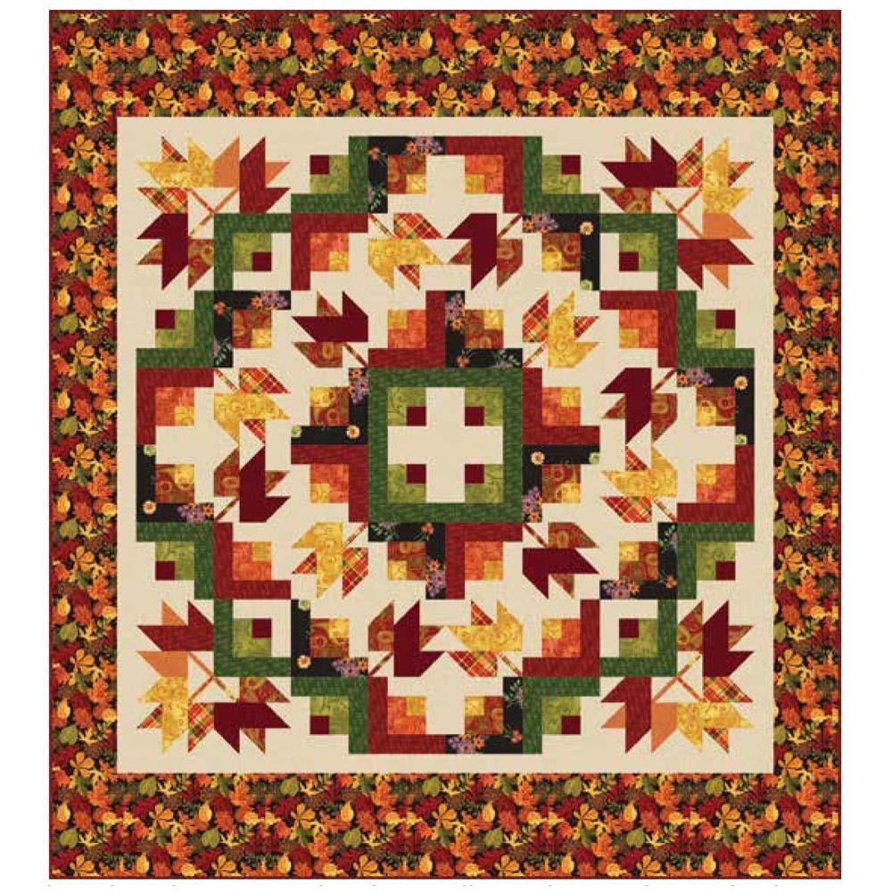 Studio-e - Autumn Abundance Quilt 1 Pattern - FREE download
