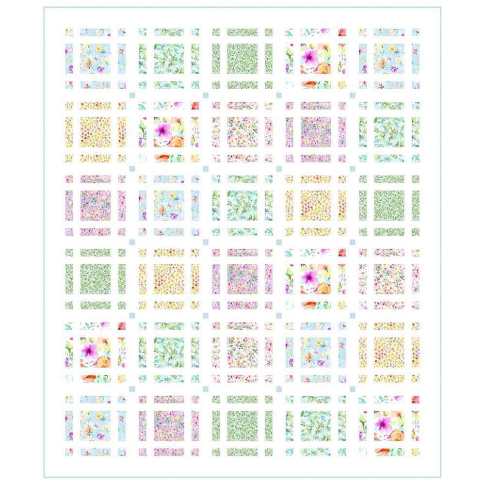 Timeless Treasures - Woven Baskets Quilt pattern - FREE download