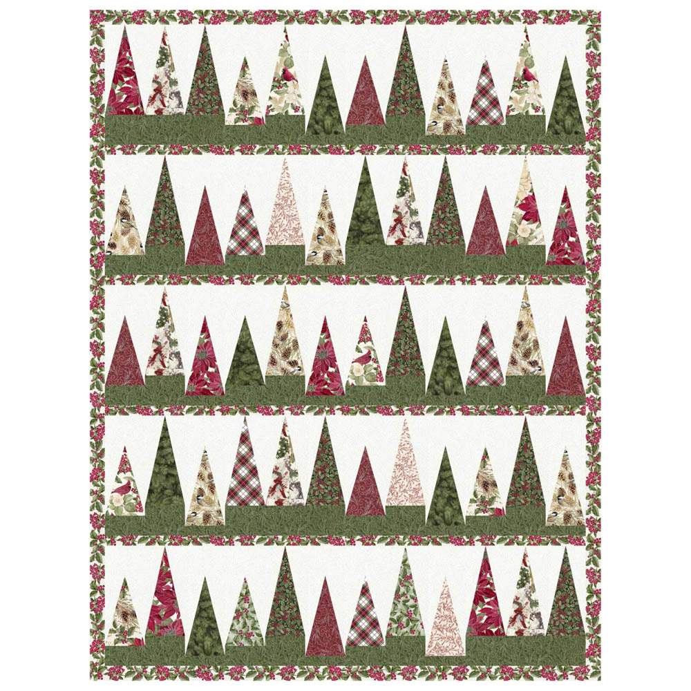 Timeless Treasures - Woods Wonderland Quilt pattern - FREE download