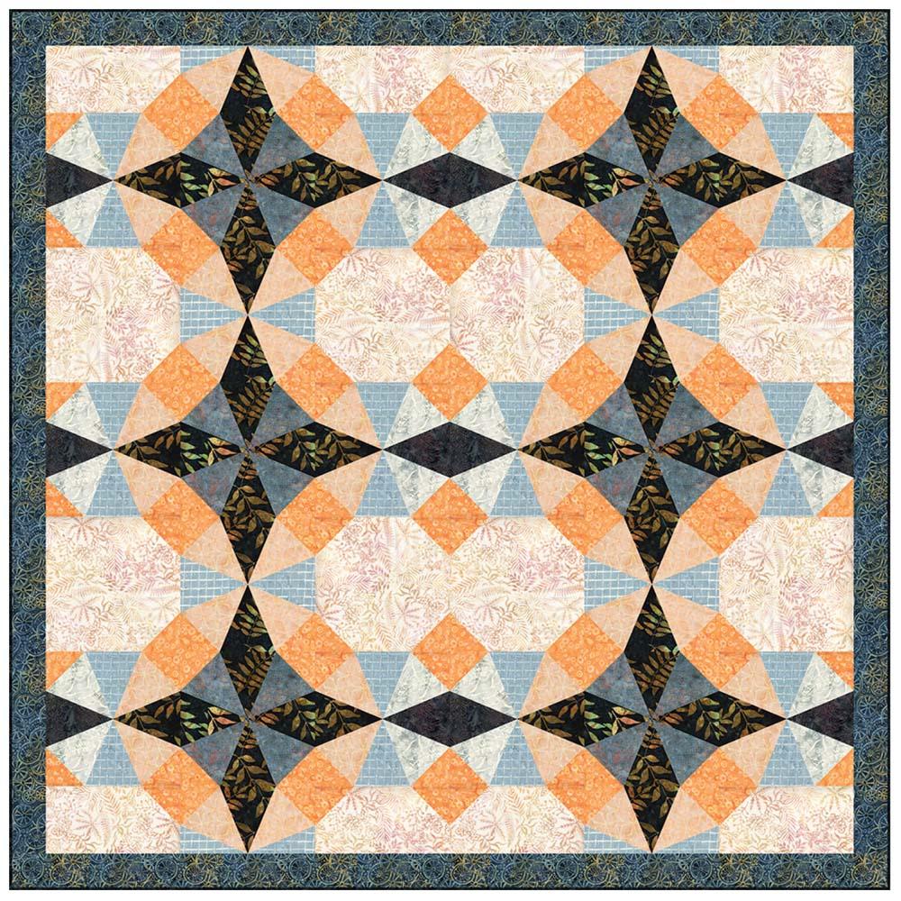 Timeless Treasures - Coastal Sunset Pattern - FREE download