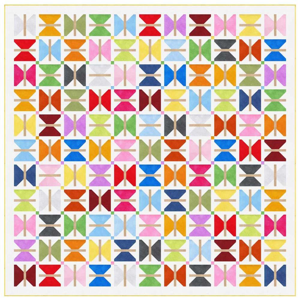 Timeless Treasures - Butterfly Spindles Pattern - FREE download