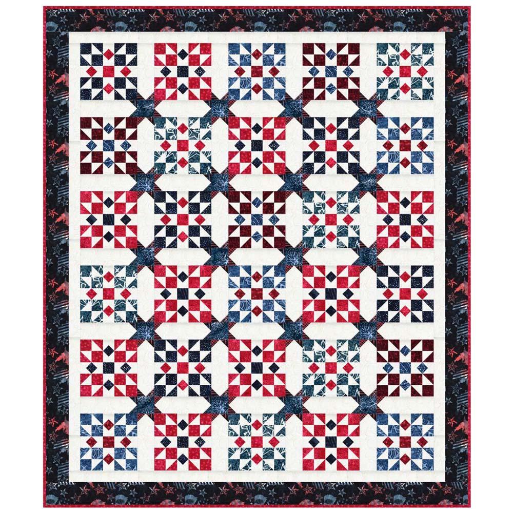 Timeless Treasures - Bursting With Courage Pattern - FREE download