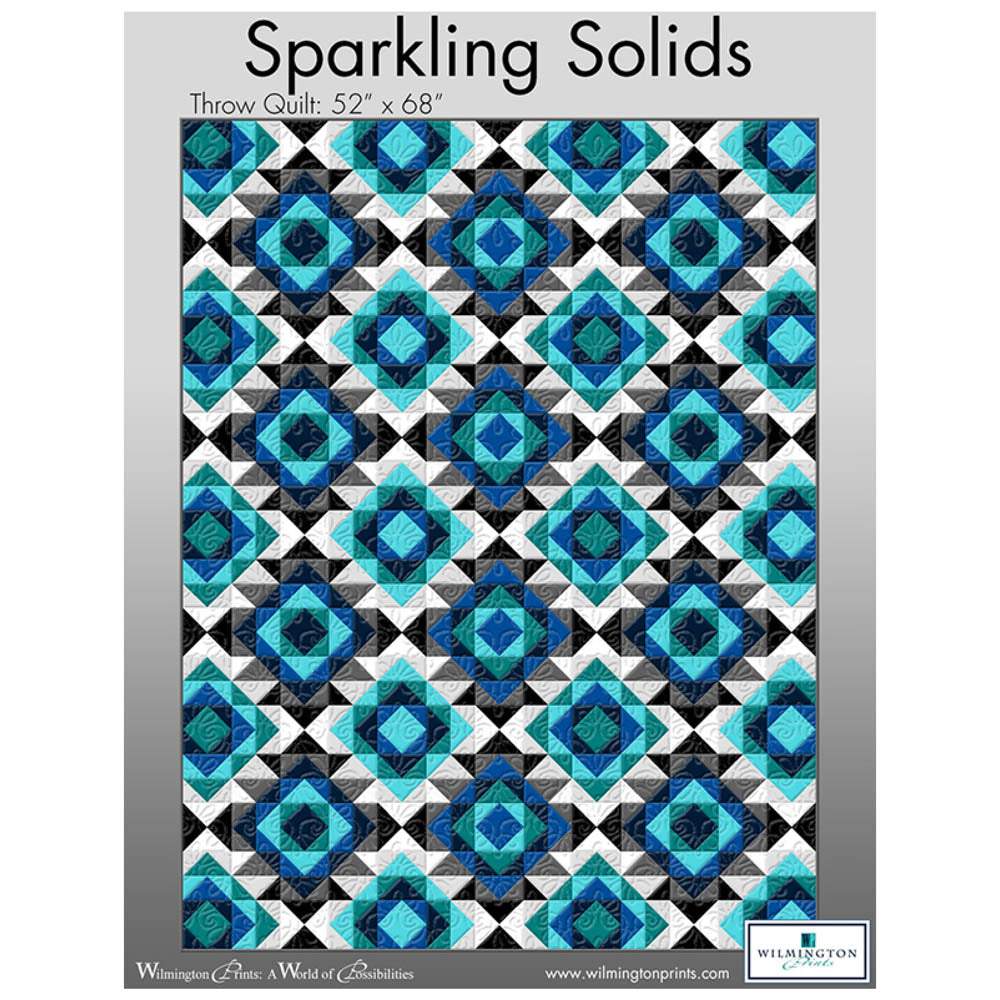 Wilmington Prints - Sparkling Quilt pattern - FREE download
