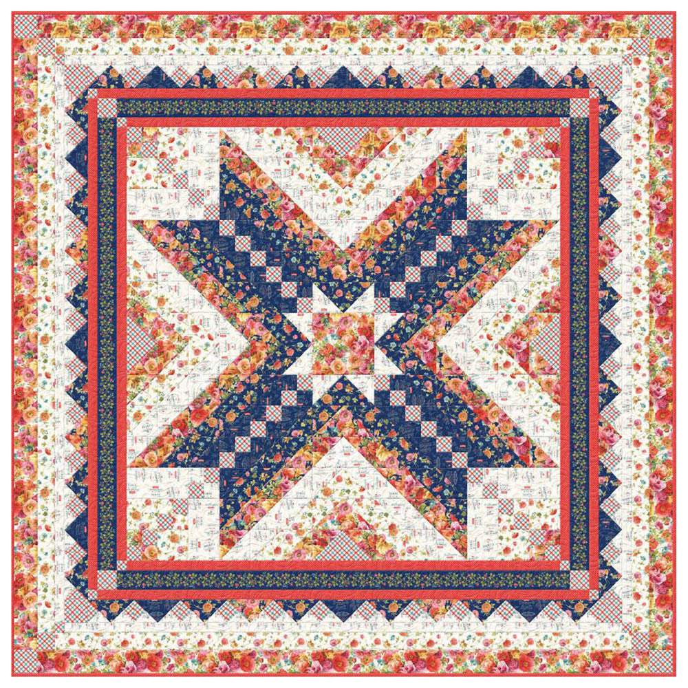 Wilmington Prints - Roots of Love Quilt pattern - FREE download