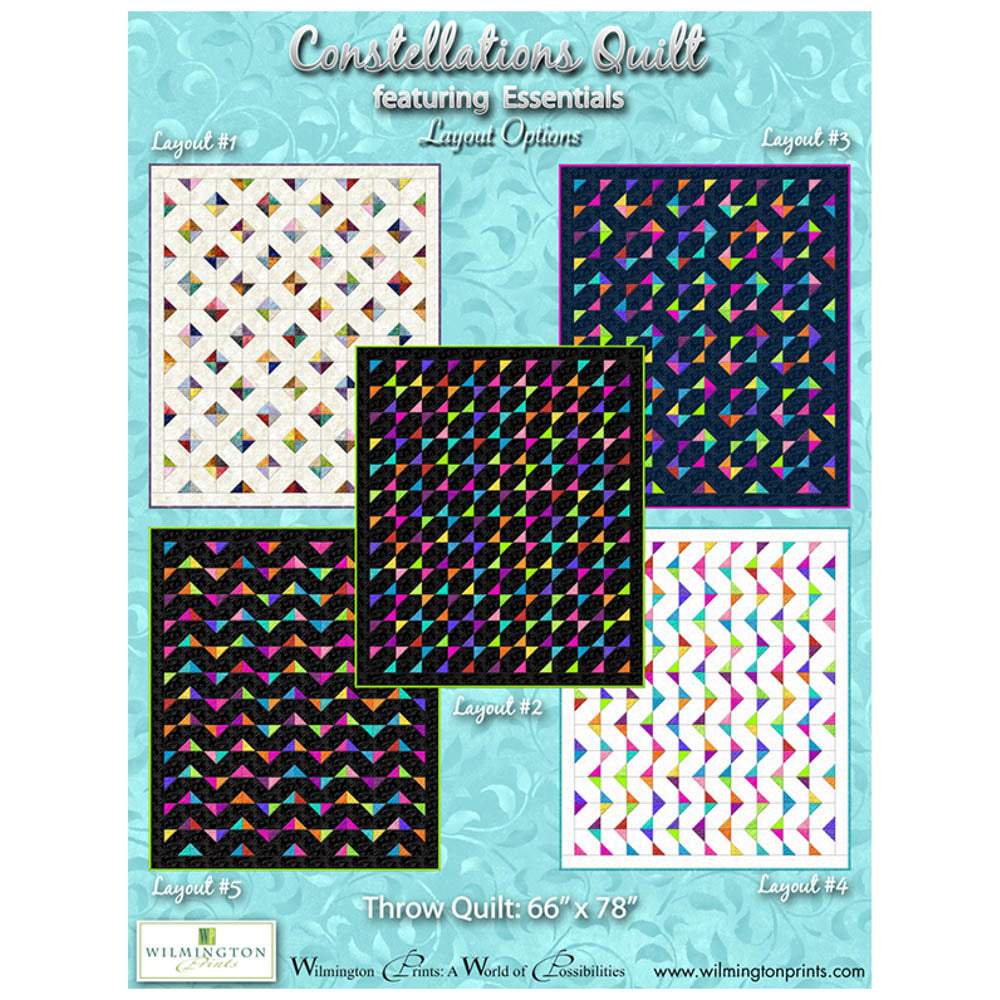 Wilmington Prints - Constellations Quilt pattern - FREE download
