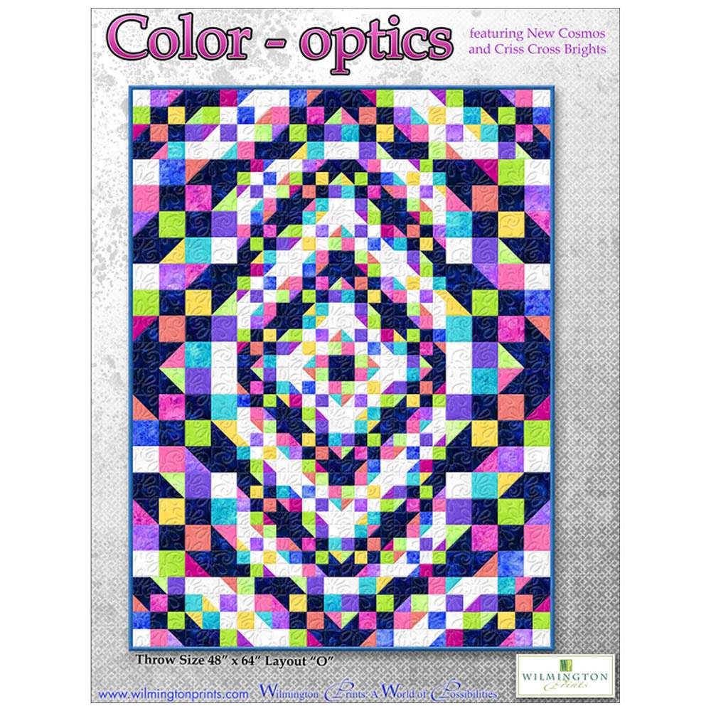 Wilmington Prints - Color-Optics Quilt pattern - FREE download