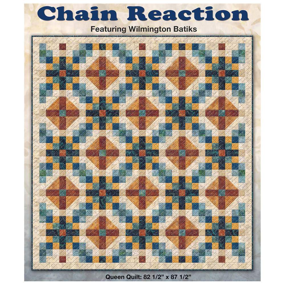 Wilmington Prints - Chain Reaction Quilt pattern - FREE download