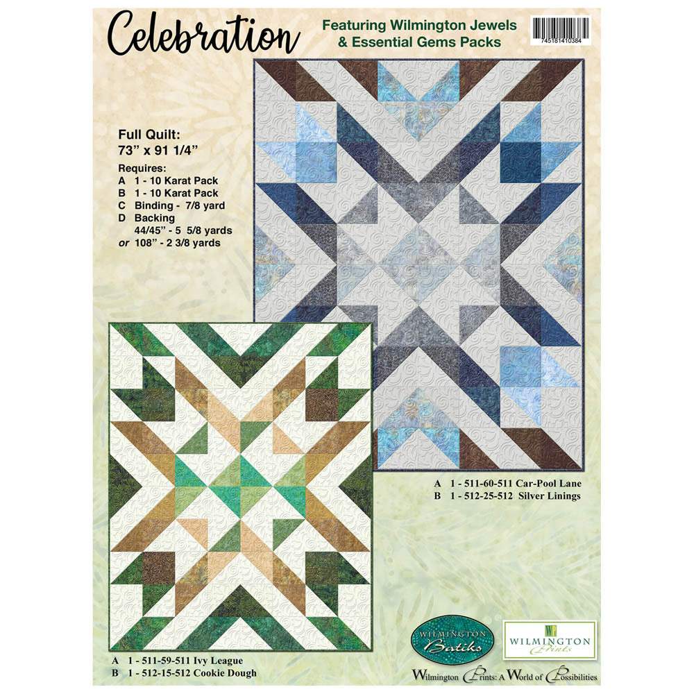 Wilmington Prints - Celebration Quilt pattern - FREE download