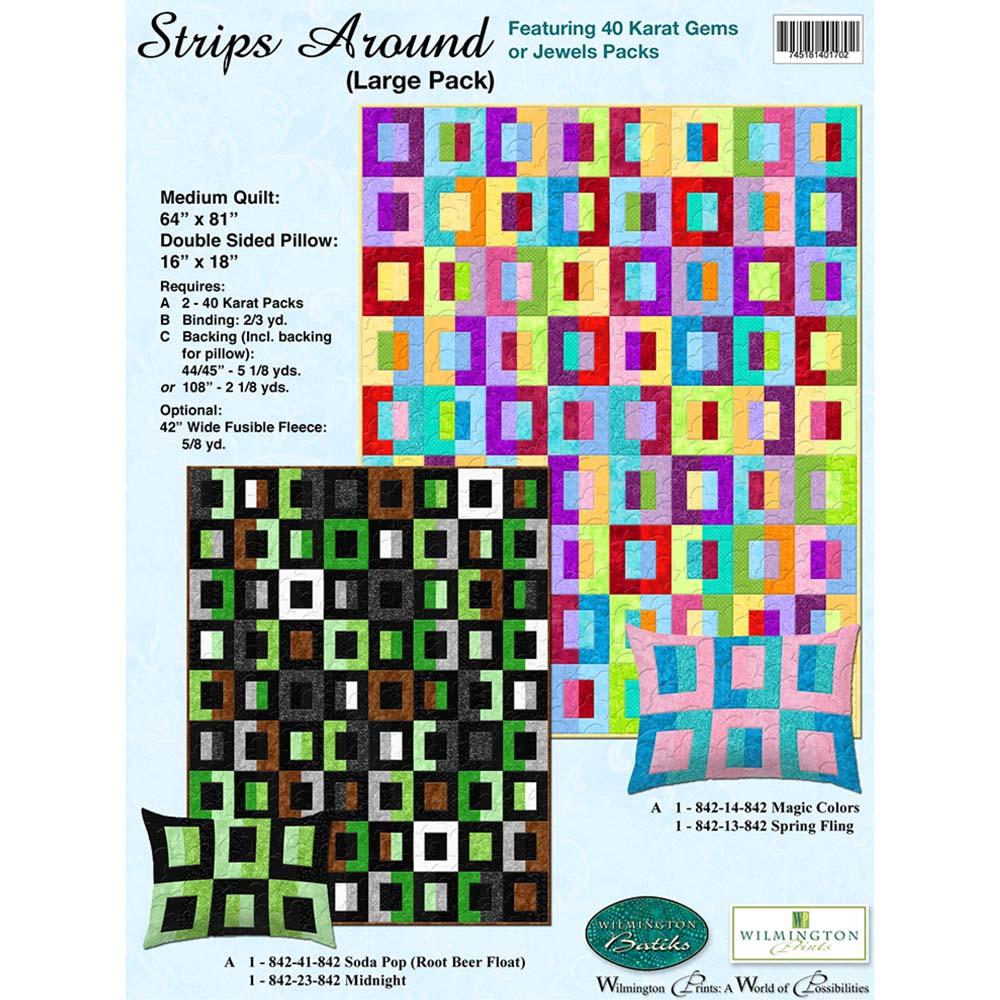 Wilmington Prints - Strips Around Pattern - FREE download