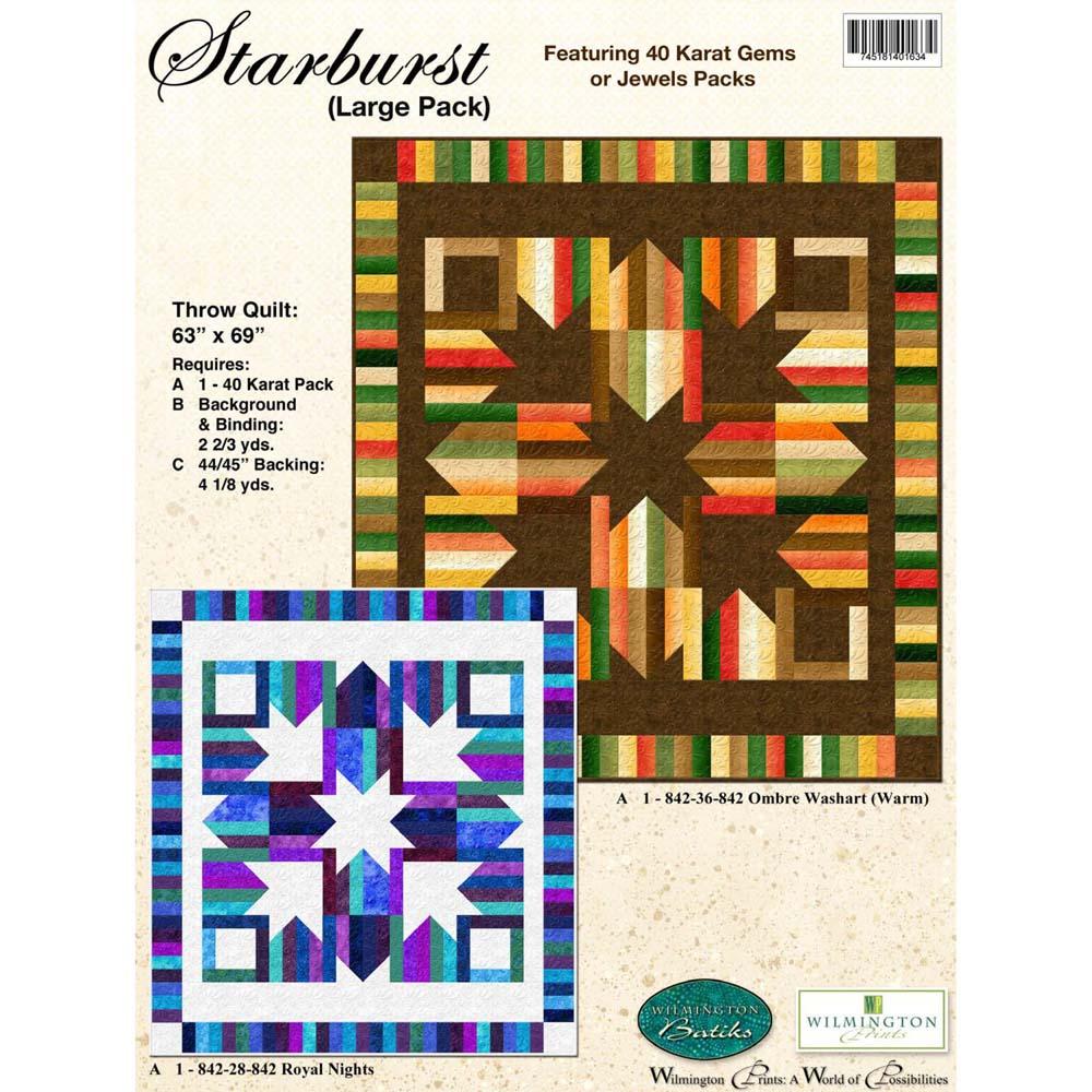 Wilmington Prints - Starburst Pattern - FREE download