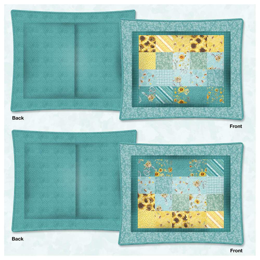 Wilmington Prints - Dreamscape Pillow Shams Pattern - FREE download
