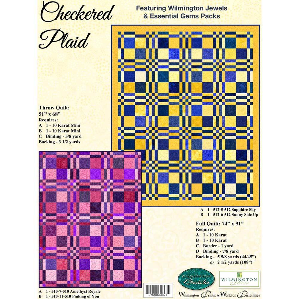 Wilmington Prints - Checkered Plaid Pattern - FREE download