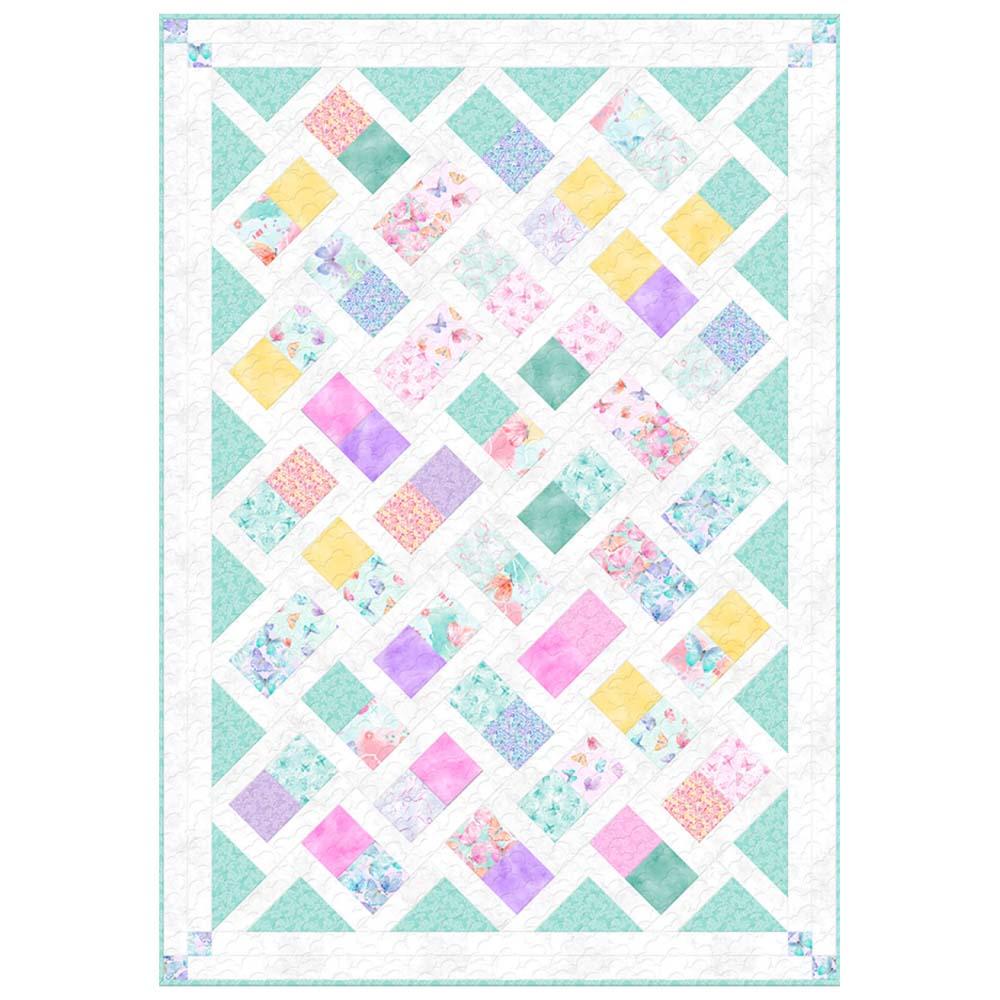 Wilmington Prints - Cattywampus Pattern - FREE download
