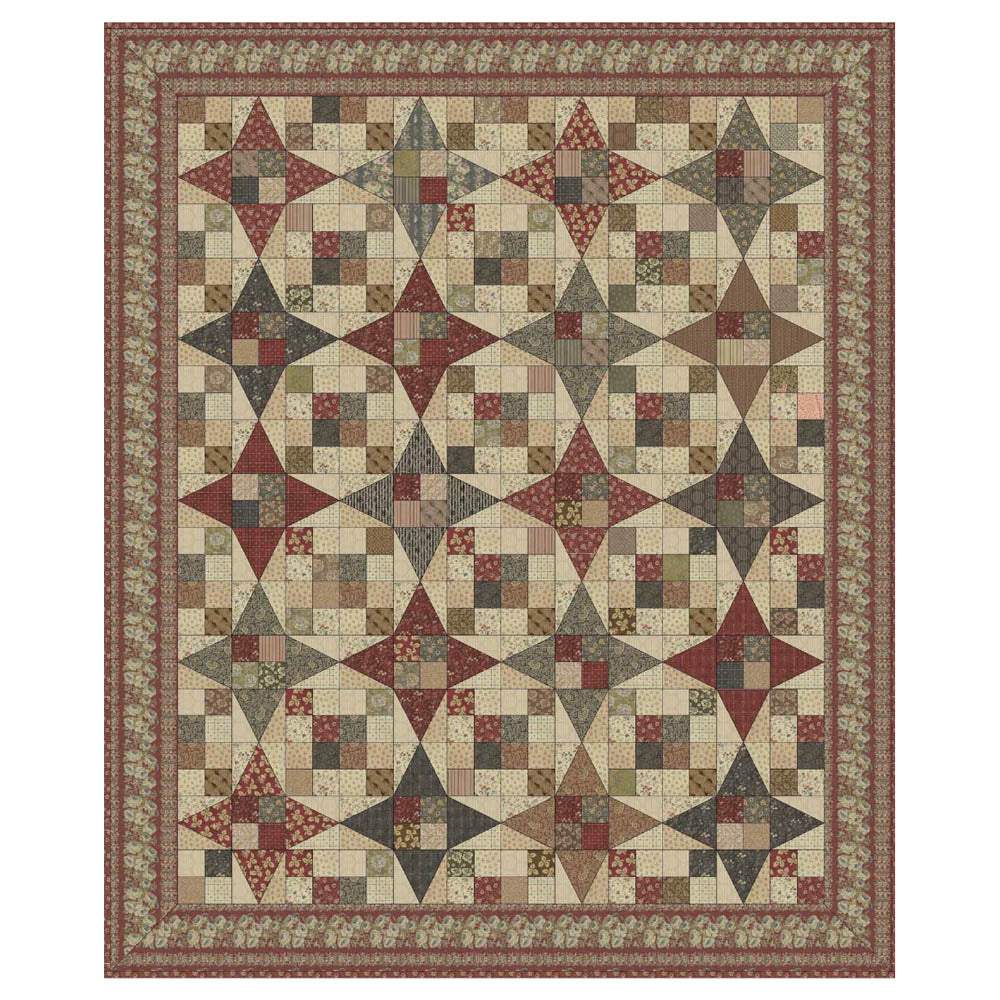 Windham - Worn and Loved 2 Quilt pattern - FREE download