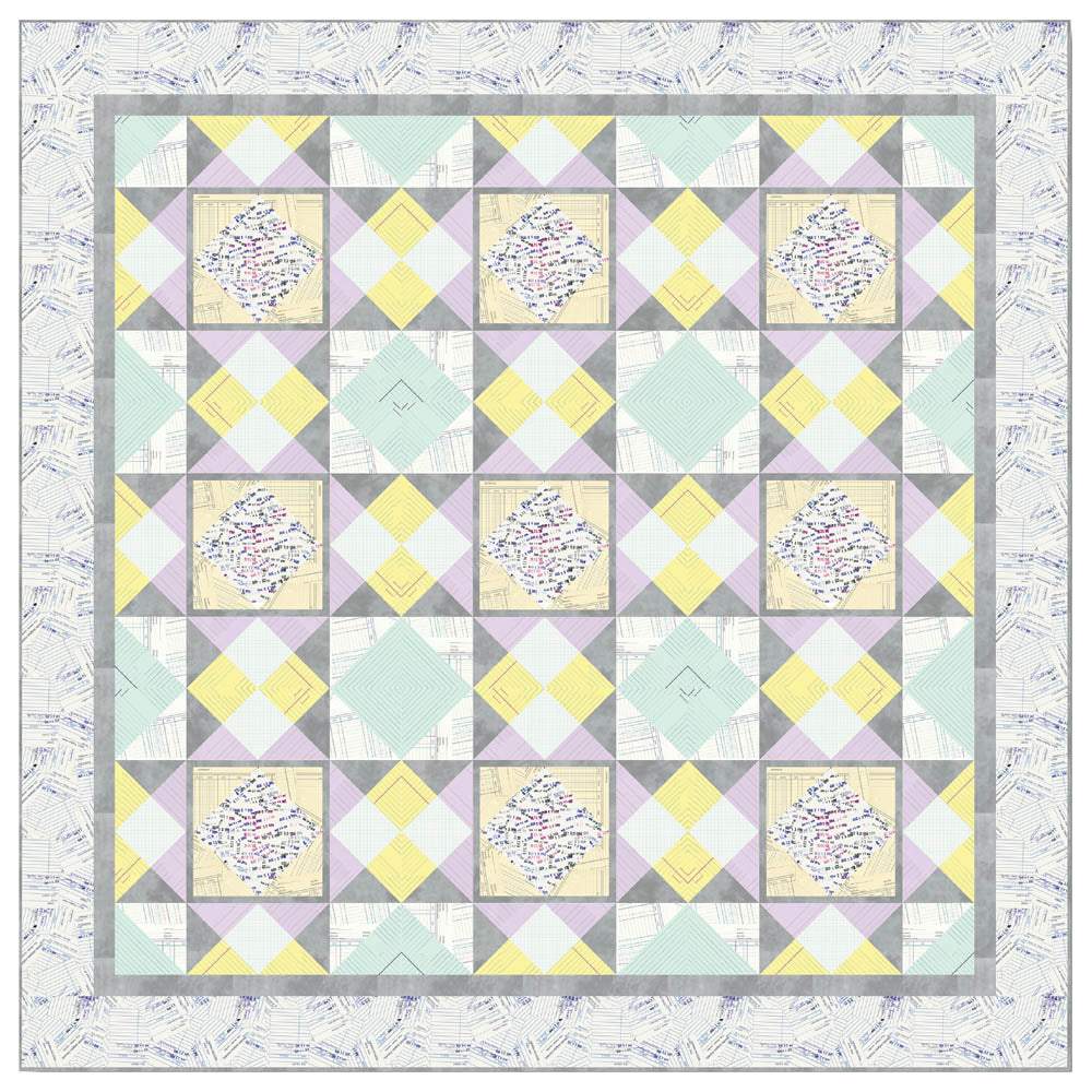 Windham - Make a Note Jot Quilt Pattern - FREE download