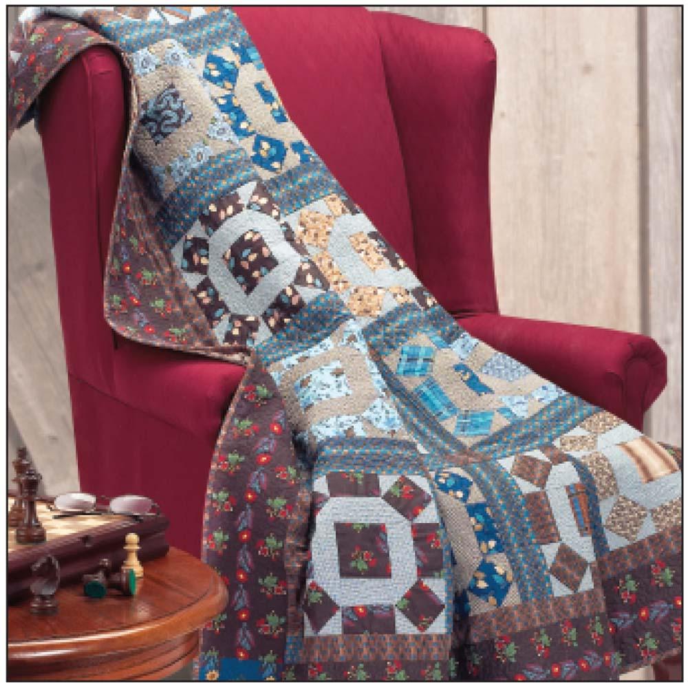 Windham - Papas Pipe Tobacco Quilt Pattern - FREE download