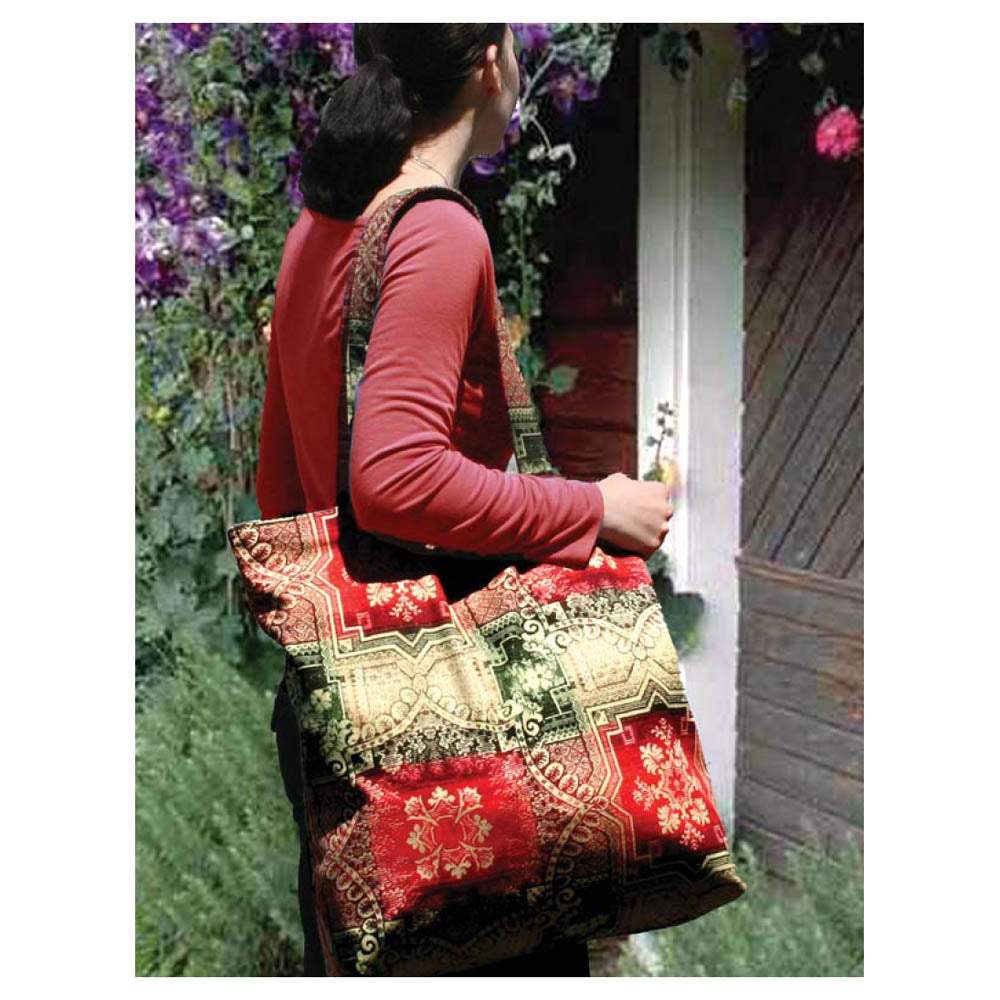 Windham - Oversized Reversible Tote Pattern - FREE download