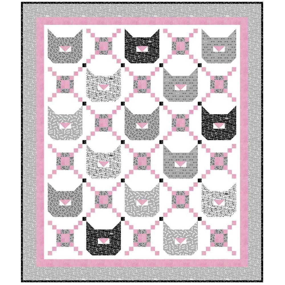 Windham - Meow Mix Quilt Pattern - FREE download