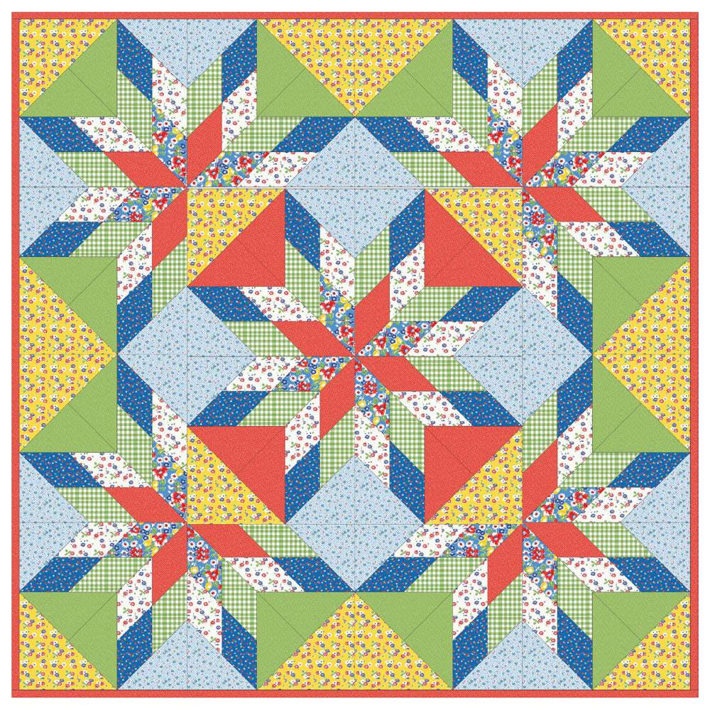Windham - Fiesta Star Pattern - FREE download