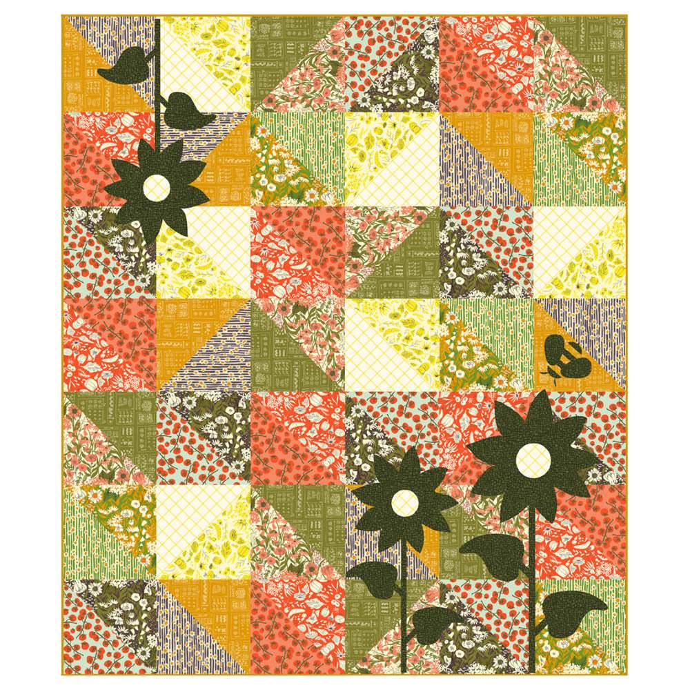 Windham - Daisy Patch Pattern - FREE download