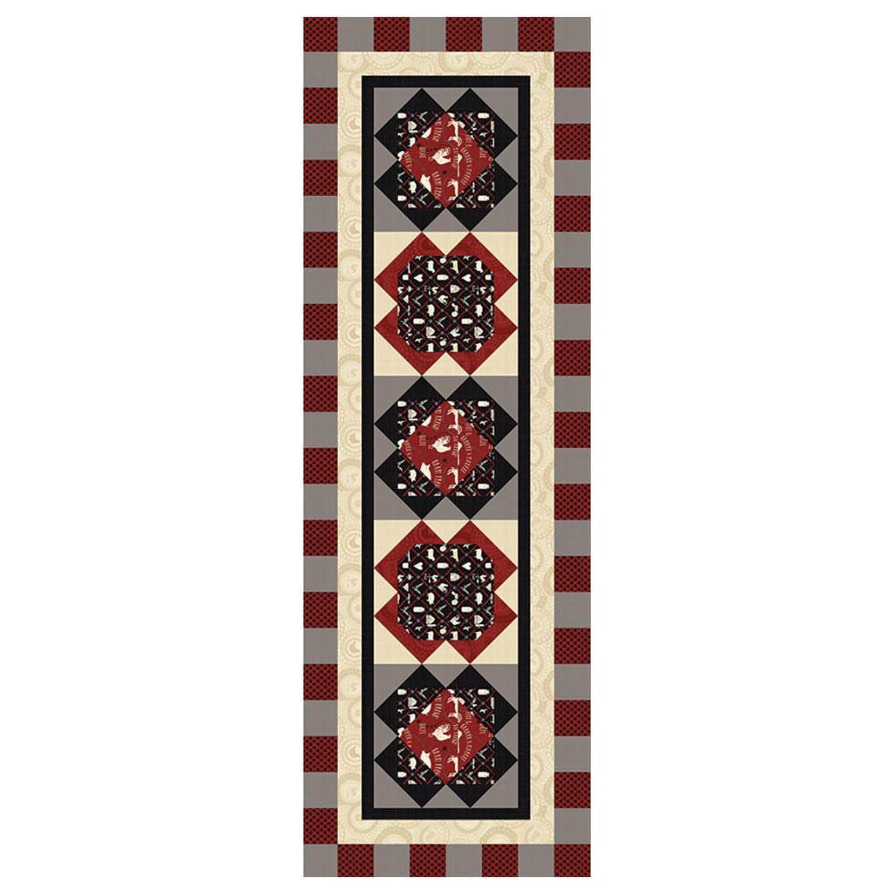 Windham - Country Table Runner Pattern - FREE download