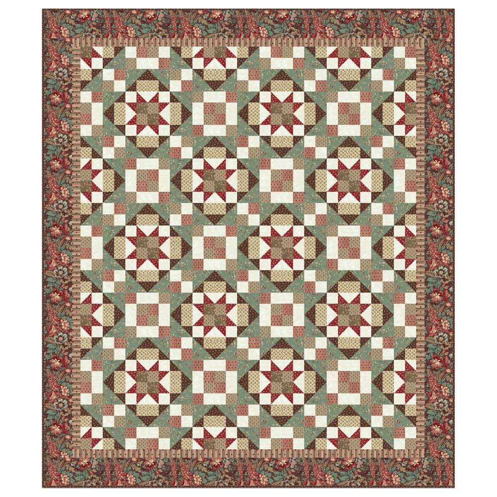 Windham - Coryn's Mosaic Quilt Pattern - FREE download