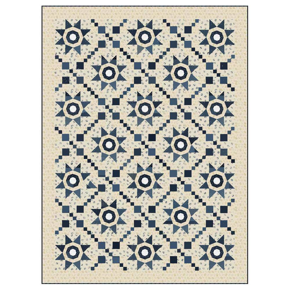 Windham - Compass Star Pattern - FREE download