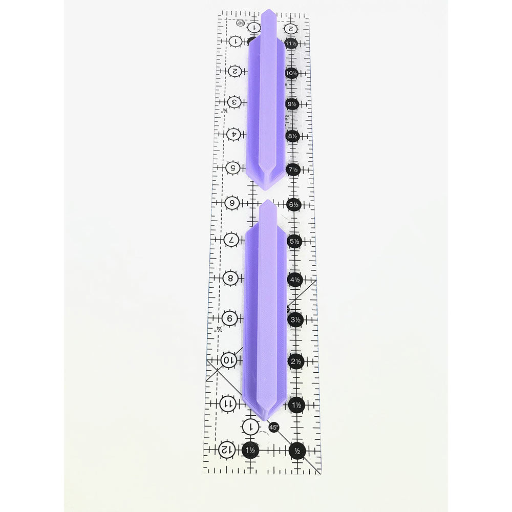 Custom Ruler Handle Magnetic Ruler Handle 5in Lilac – Keepsake Quilting