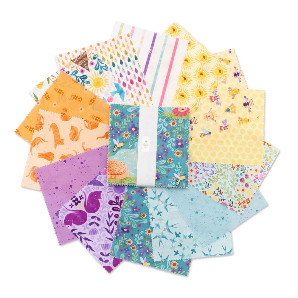 5" SquaresPineapple Fabrics Keepsake Quilting