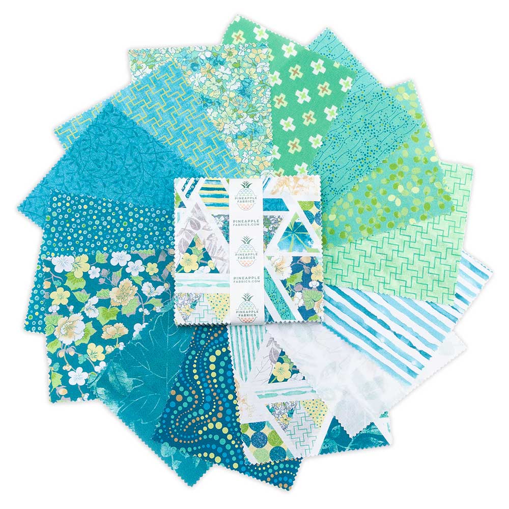 5" SquaresPineapple Fabrics Keepsake Quilting