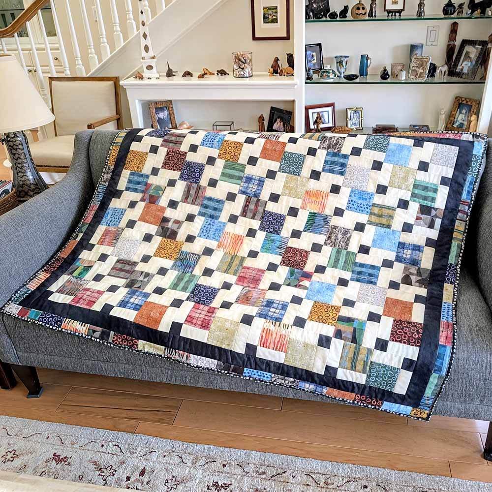 Disappearing Nine Patch Quilt 10" Layer Cake - Digital Download Patter ...
