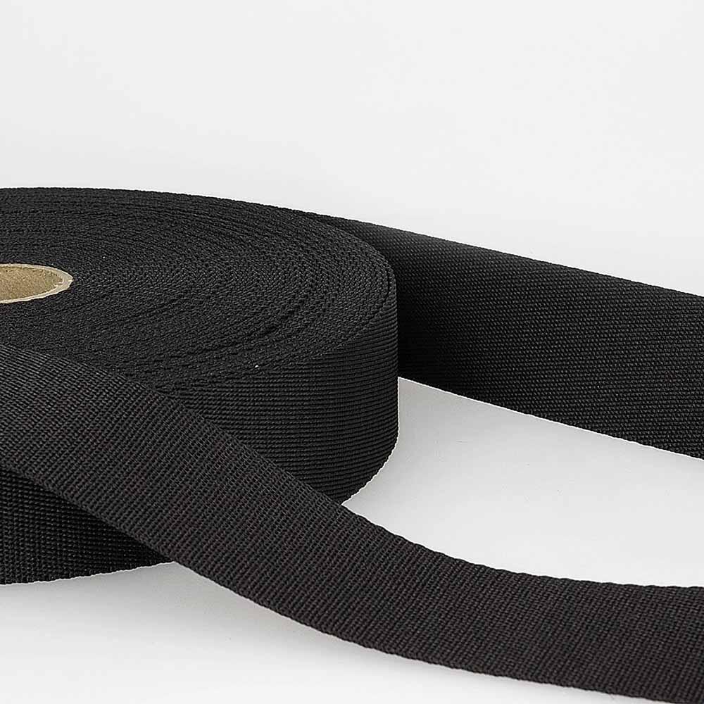 15mm Polyester Webbing in Black – Keepsake Quilting