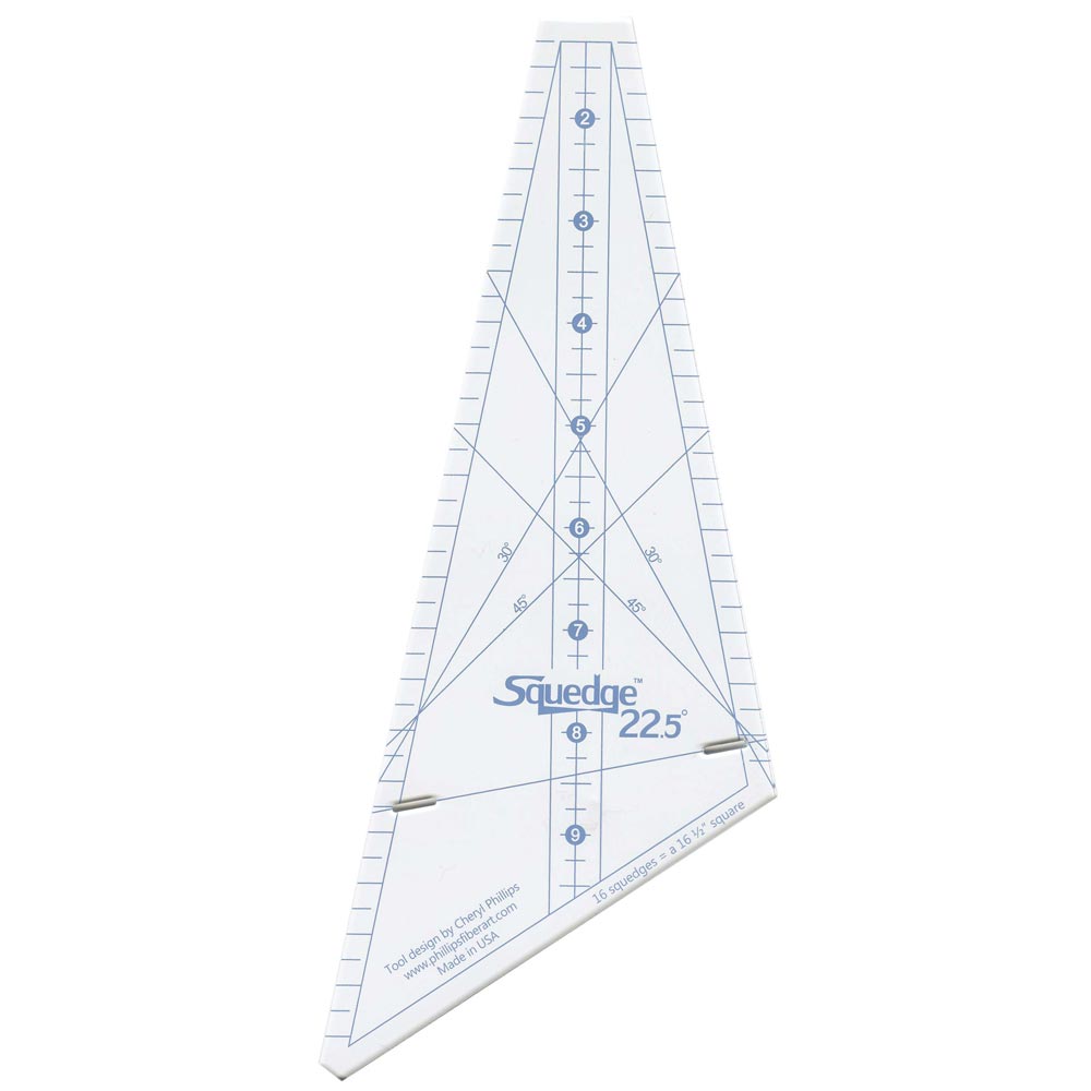 Squedge Ruler 22.5 Degree Squedge Ruler – Keepsake Quilting