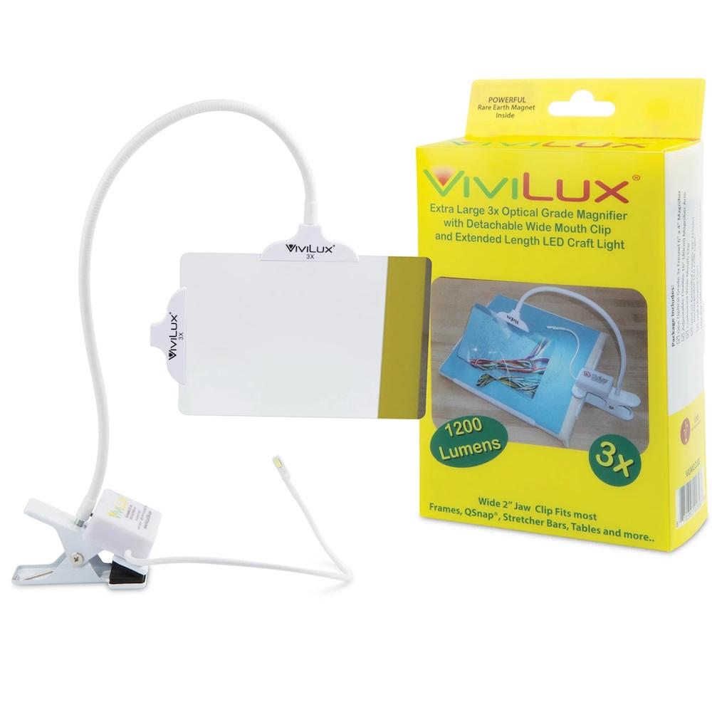 ViviLux Extra Large 3x Optical Grade Magnifier – Keepsake Quilting