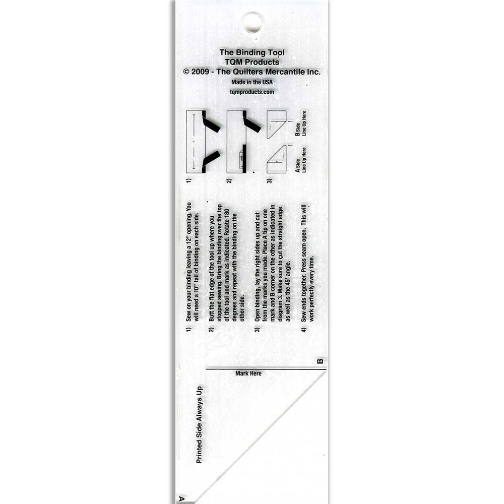 Cutting Ruler, TQM The Binding Tool Template Ruler – The Singer  Featherweight Shop