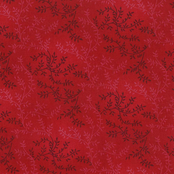 Buy Double-Sided Quilted Broadcloth Red Fabric By The Yard Online