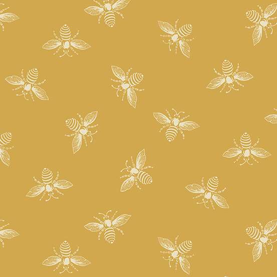 Andover Fabrics - Cotton Daisies A-9084-Y - Gold Bees - 288 x 44 - 8 –  Keepsake Quilting