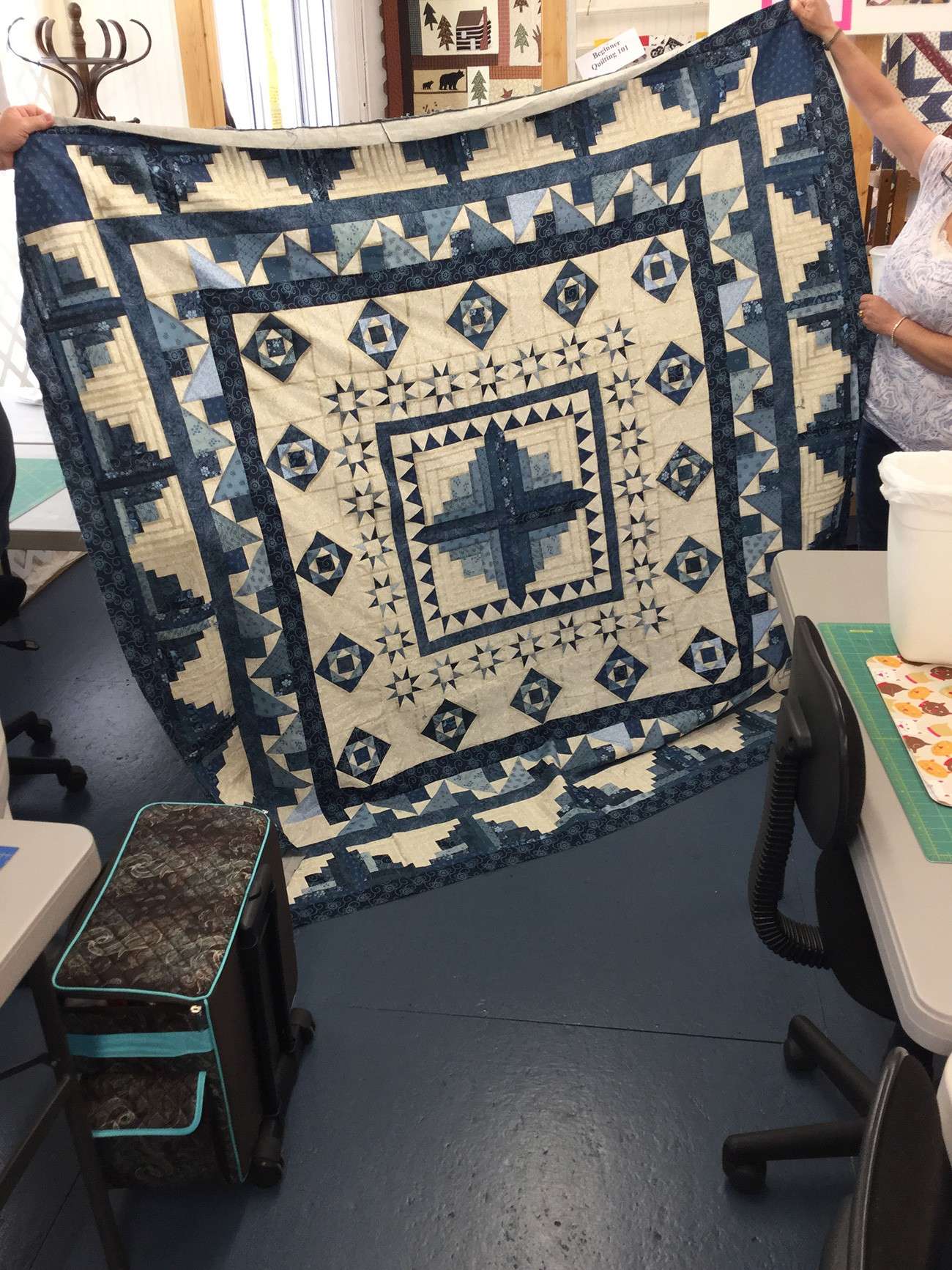 Around We Go Quilt Pattern by Deb Heatherly Keepsake Quilting