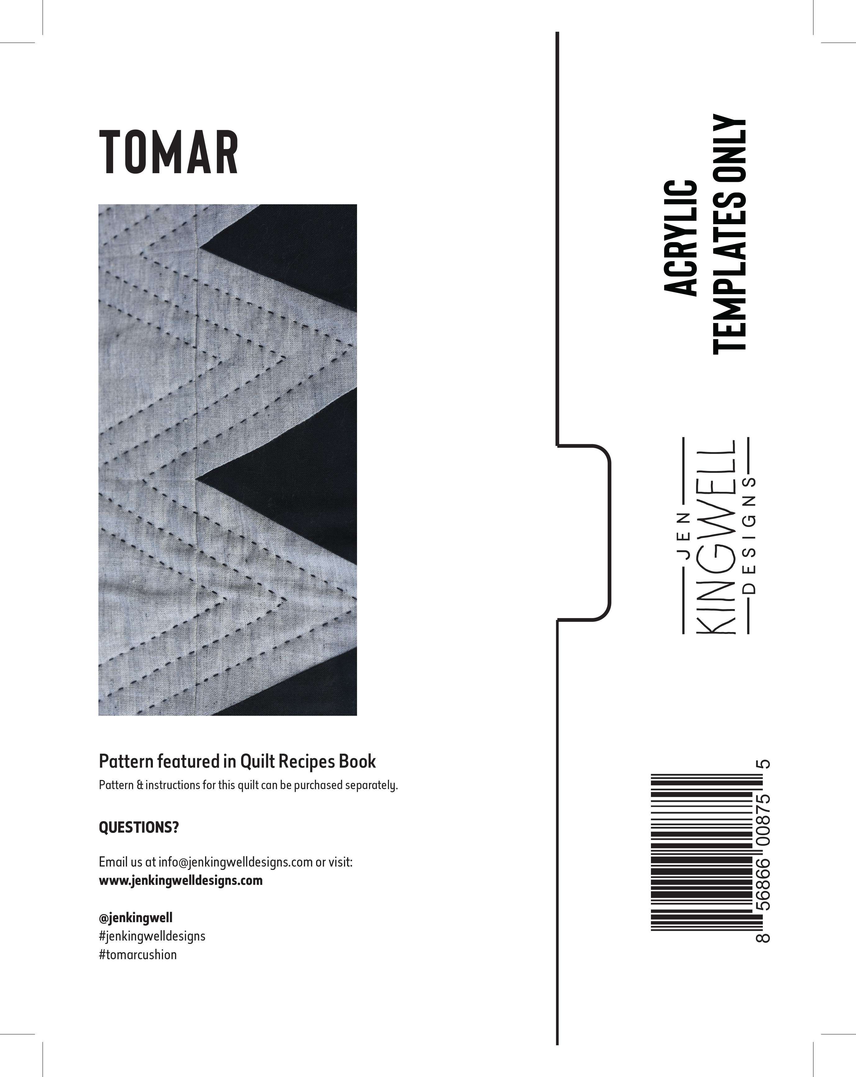 Tomar (Acrylic Template Only)