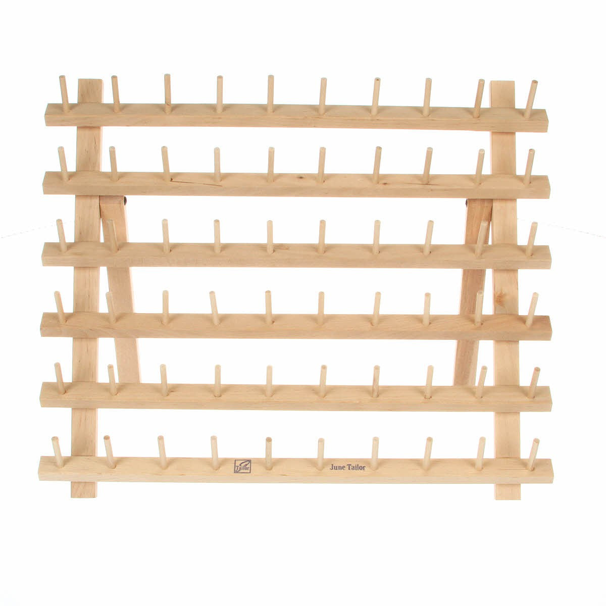 Wooden Thread Rack Sewing and Embroidery Thread Holder, 60 Spools, 2 Pack 