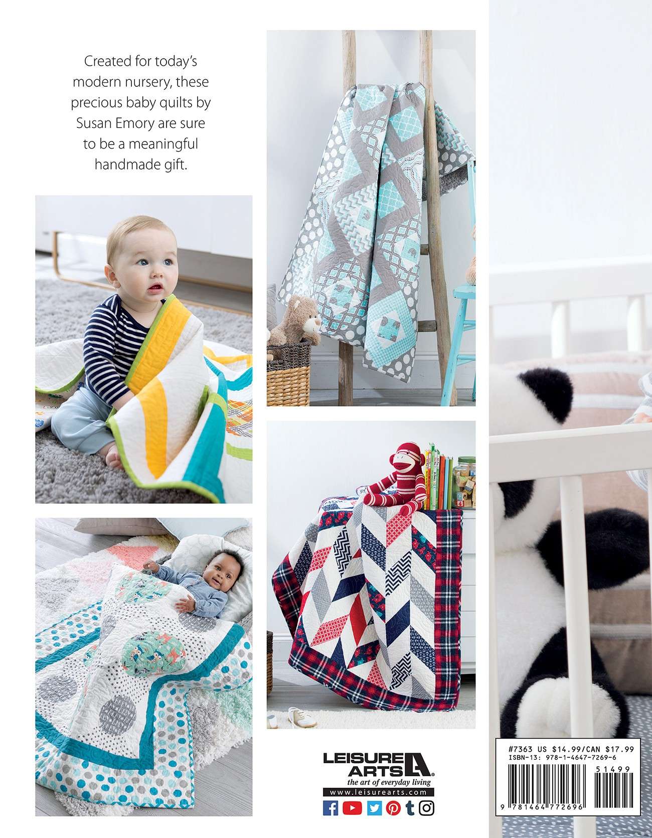 Baby Quilts: 7 Adorable Patterns : Modern Designs, Great Colors, Fun Techniques, Bonus Quilt Online [Book]