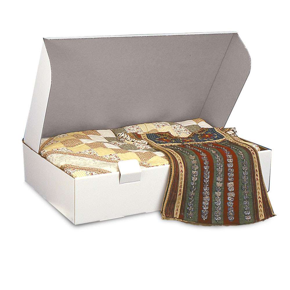 PROP-IT Acid Free Quilt/Textile Storage Box Extra Large – Keepsake