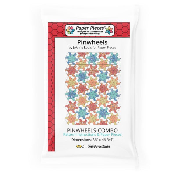 Pinwheels Pattern and Paper Pieces – Keepsake Quilting