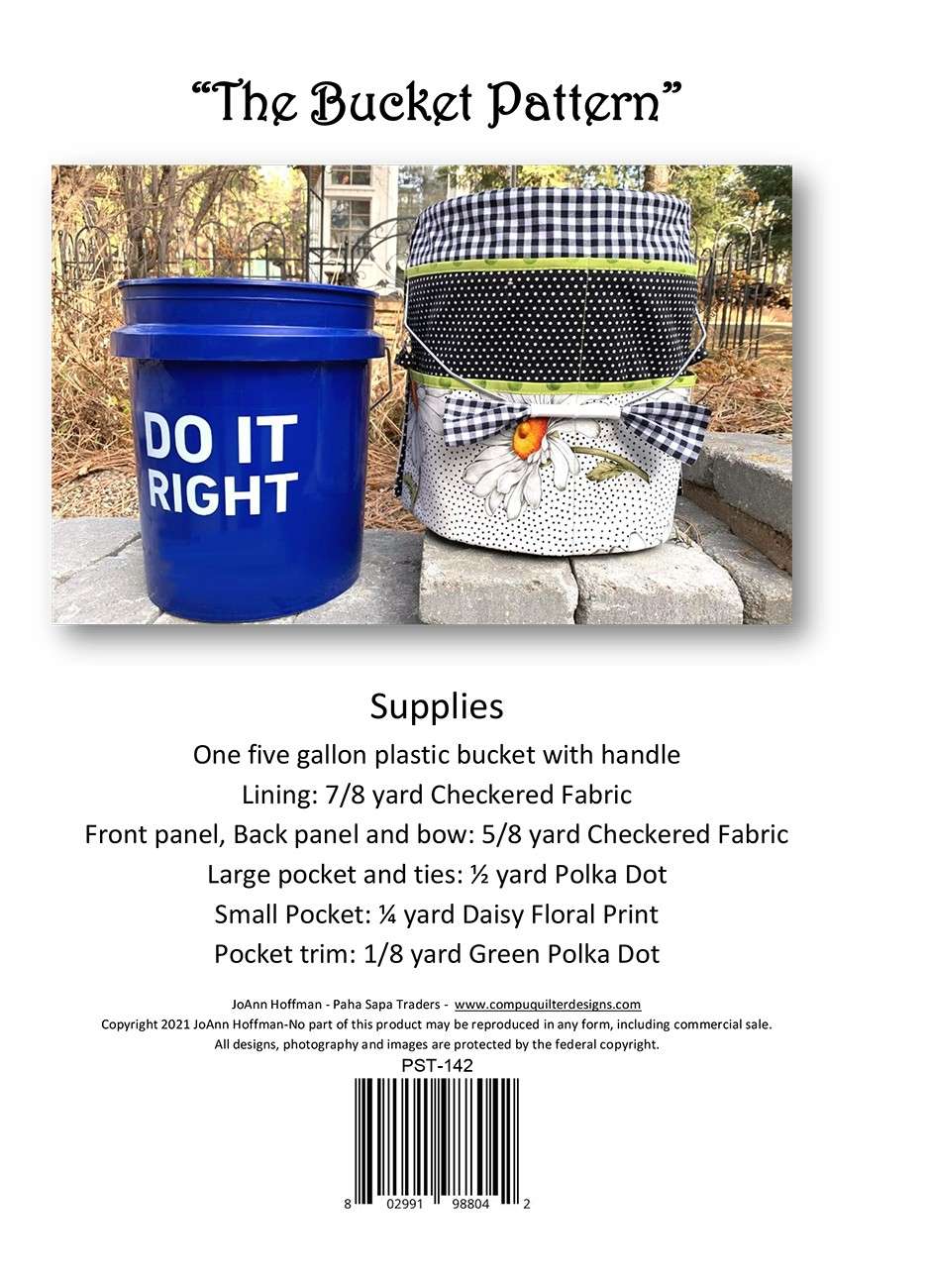 The Bucket Pattern – Keepsake Quilting