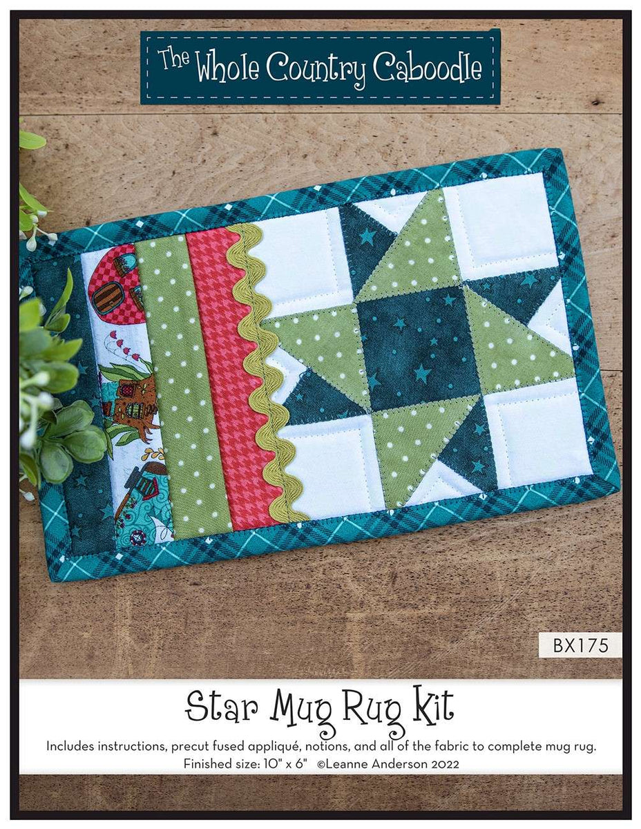 Star Mug Rug Kit – Keepsake Quilting